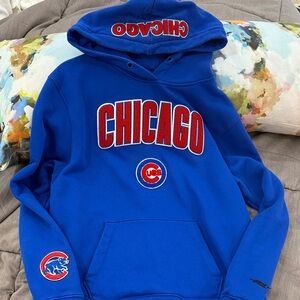 Chicago Cubs Logo Blue Hoodie women’s style hoodie